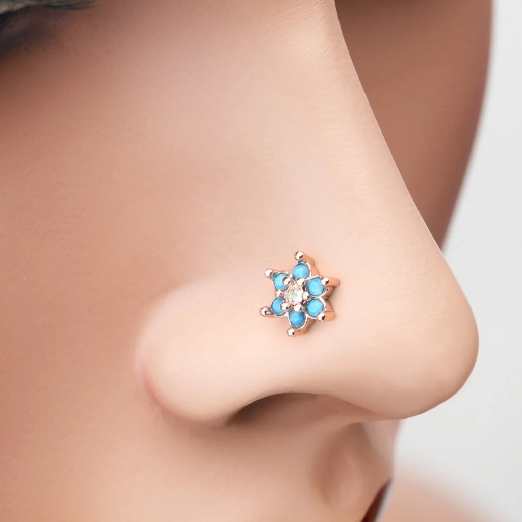 Rose Gold Nose Ring